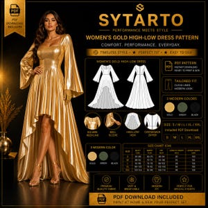 Gold Evening Gowns With Sleeves - Etsy Gold Evening Gowns With Sleeves - Etsy