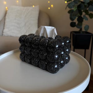 Bubble Plaster Tissue Box Cover-Modern Minimalist Bathroom Decor