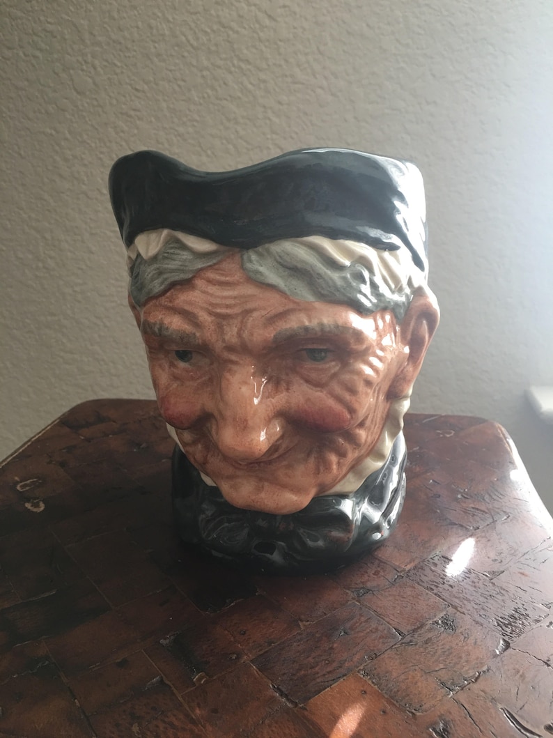 Vintage Royal Doulton Granny Large character toby mug Made in England