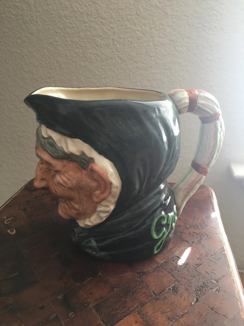 Vintage Royal Doulton Granny Large character toby mug Made in England