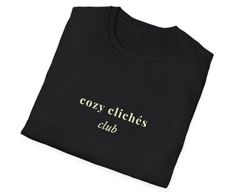 Cozy Cliches Club Shirt, Christmas Movie Tee, Cozy Christmas Shirt, Holiday Romance Graphic Tee, Christmas in July Shirt