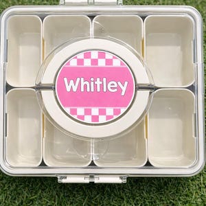 Boîte à collations de baseball personnalisée | Boîte à collations pour enfants | Plateau à collation Sports avec nom personnalisé | Organiseur de collations pour match de baseball | Idée cadeau d'équipe