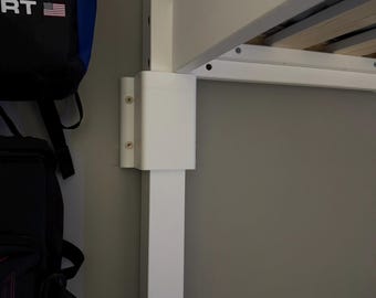 IKEA STORA Hochbett Wandhalterung  - Bett stabilisieren & Wackeln stoppen für besseren Schlafkomfort - STORA Bed wall mount - stop wobble