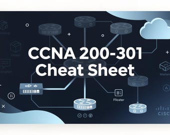 Riassunto dell'esame CCNA 200-301 / Guida di studio per ingegneri di rete Cisco (PDF digitale)