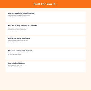 Paquete de hojas de cálculo para pequeñas empresas: contabilidad, facturación, CRM, seguimiento de proyectos, preparación de impuestos, Google Sheets y Excel. imagen 2