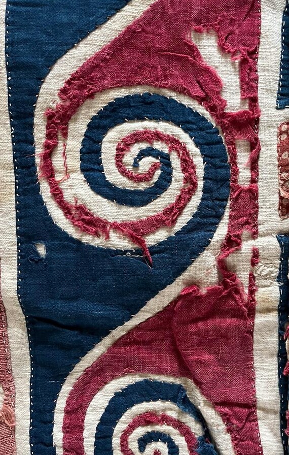 Vintage Geometric Banjara Patchwork Textile Jacke… - image 9