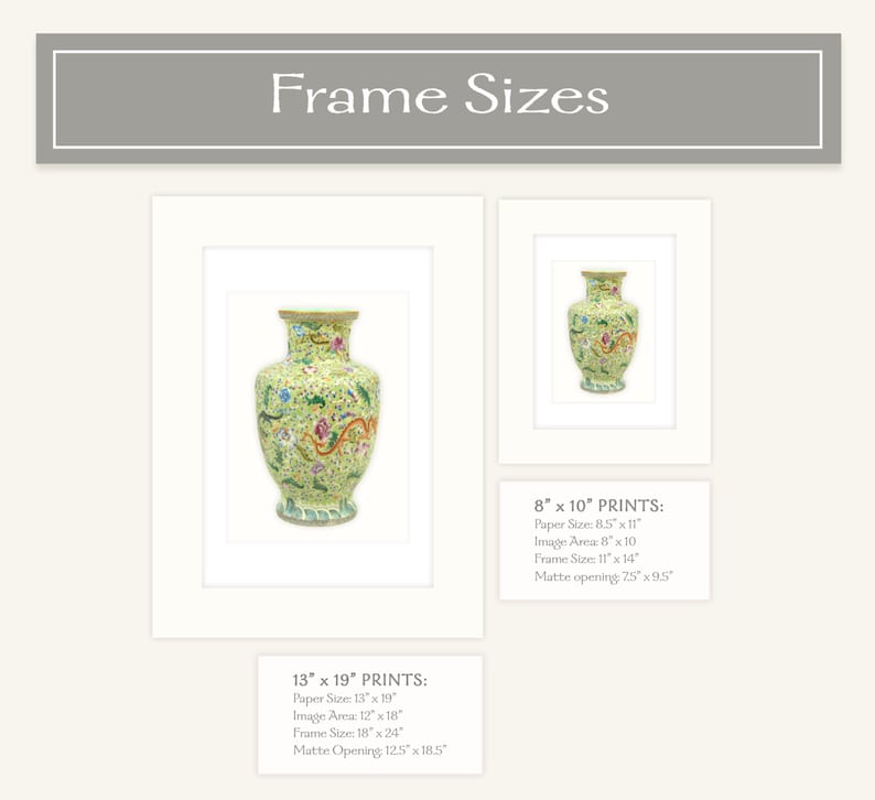 6 Set of Chinoiserie Celadon Green Porcelain Vase Illustrations Archival Prints image 5