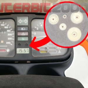 KIT ingranaggi quadro contachilometrio BMW K75 - K100 Ricambio Super RESISTENTE