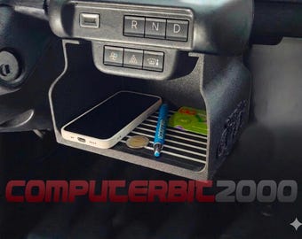 Novità Portaoggetti Citroen AMI Fiat Topolino Opel Rocks - Montaggio SENZA FORI - vano Organizer ripiano Accessori