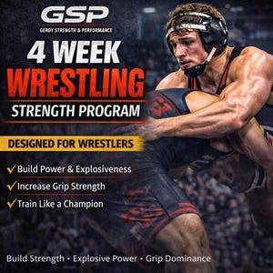 4 Week Wrestling Strength Program | Strength and Conditioning PDF