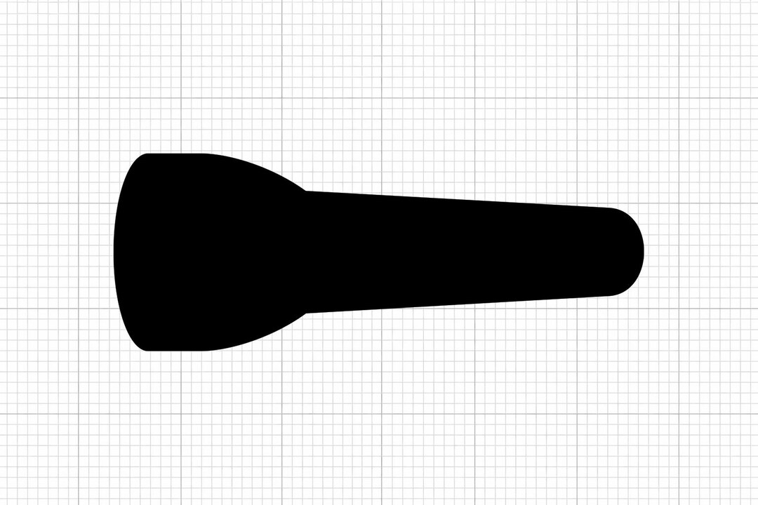 Flashlight SVG Cut File – Instant Digital Download (svg, Dxf, Eps, Png ...