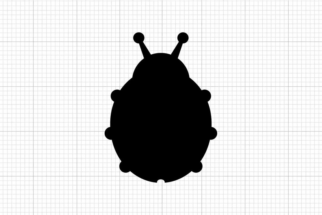 Ladybug Silhouette SVG Cut File (digital Download) - Etsy