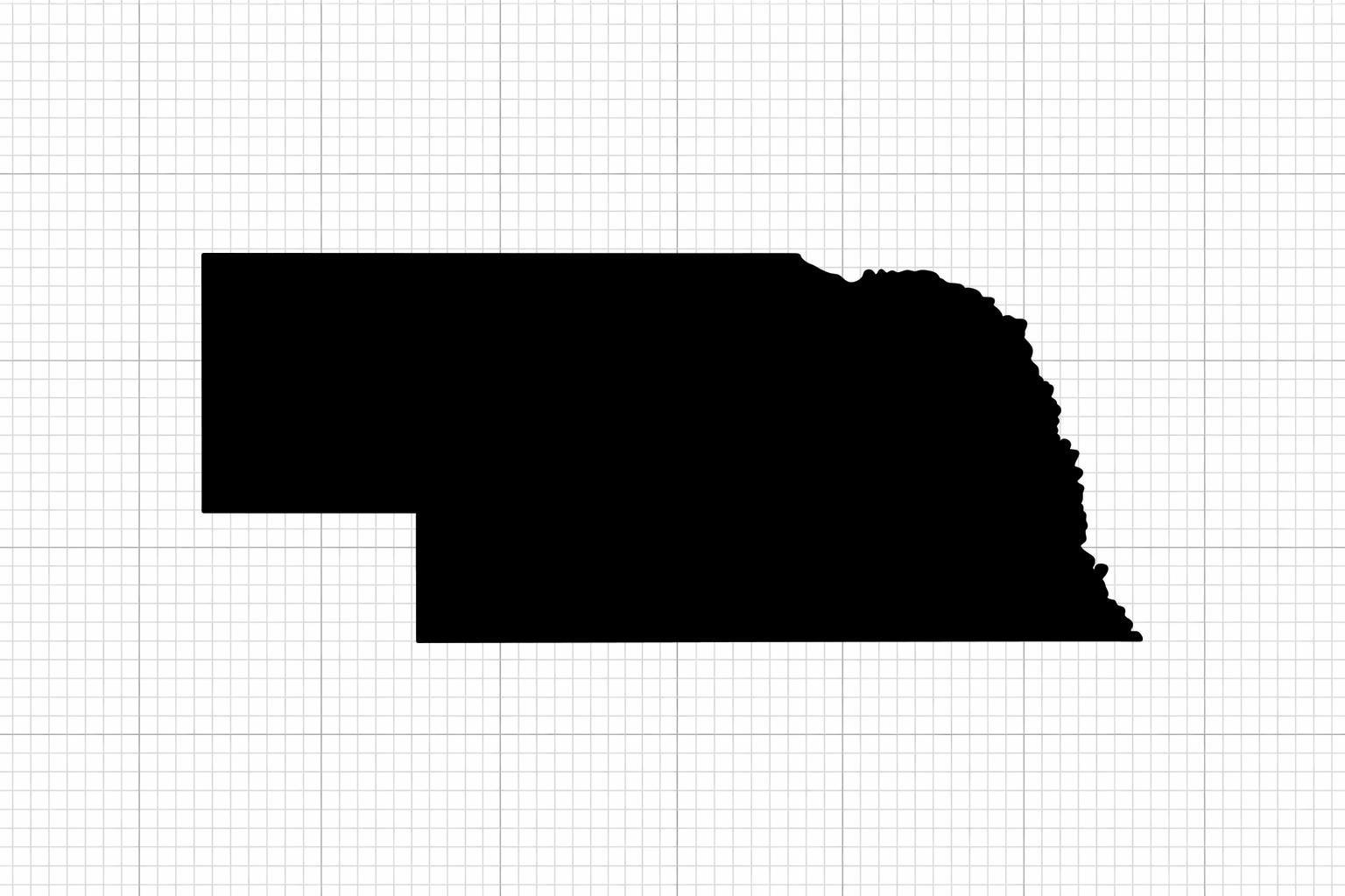 Nebraska State Shape SVG Cut File (digital Download) - Etsy