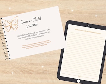 Inner Child Healing Journal Prompts | Reparenting, Trauma, Self Love (PDF Download)
