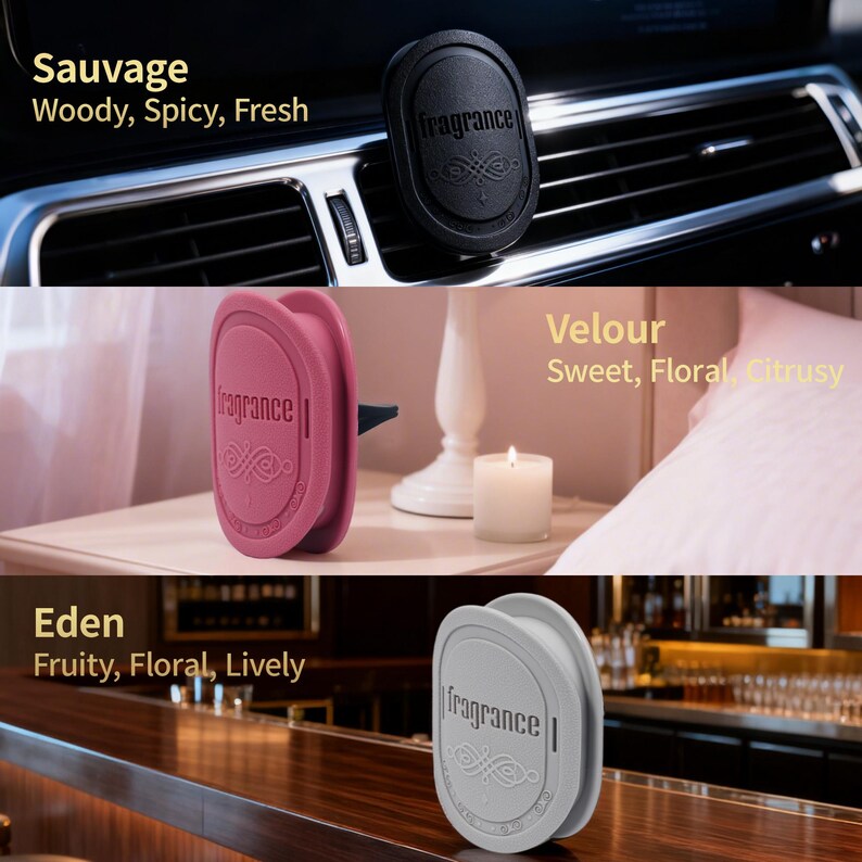 Car Air Freshener,Strong Scent,Made from Natural Essential Oils,Slow Emission & Long Lasting,Non-toxic,Replaceable,SDS/SGS Certified,1 Pack image 10