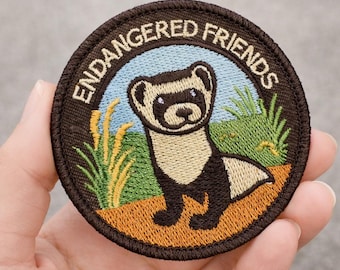 Endangered Friends - The Black Footed Ferret Fun Patch and Program