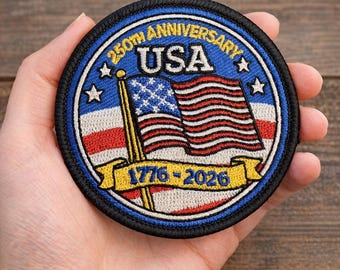 250th Anniversary of the USA Fun Patch and Program