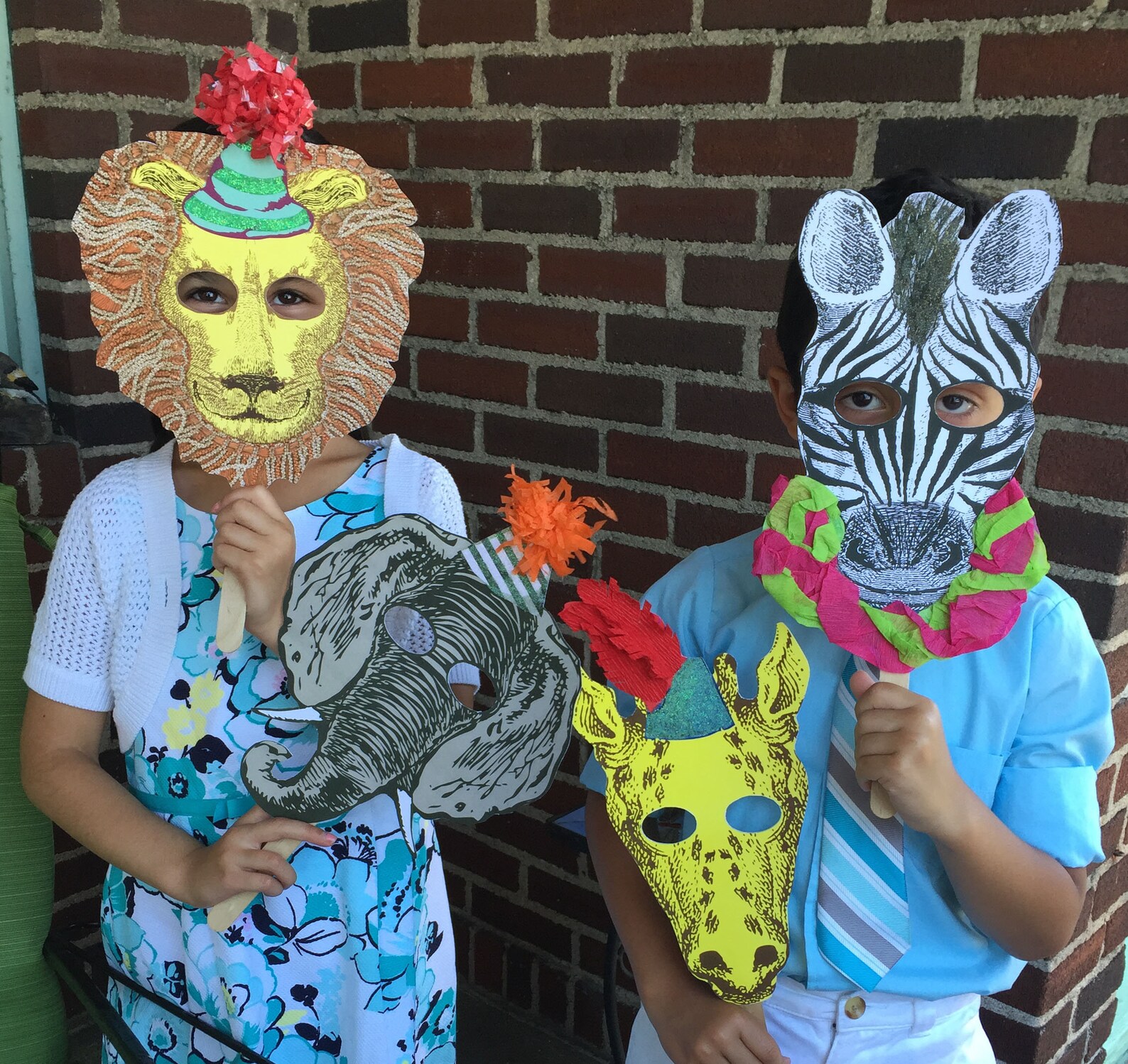 Digital Download Animal Masks Etsy