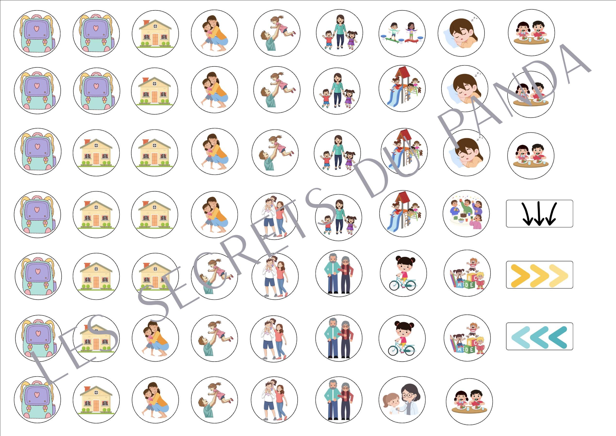 Printable Children's Weekly Planner – Visual Planner for Children ...