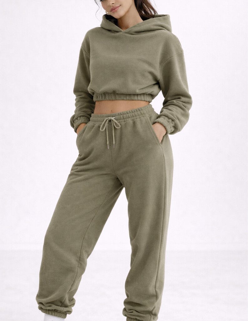 EBONY Cropped Oversized Hoodie Sewing Pattern (PDF Download) – Beginner Friendly image 4