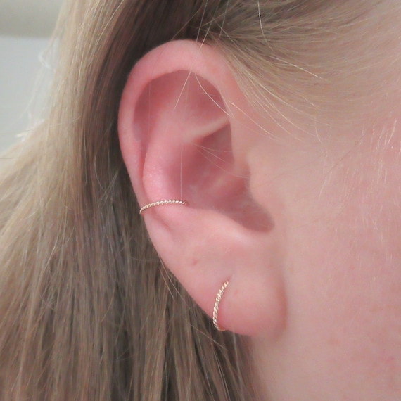 Rose gold conch ring sale