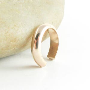 Gold Ear Cuff, 14K Gold Fill Faux Conch Piercing, Fake Helix Piercing