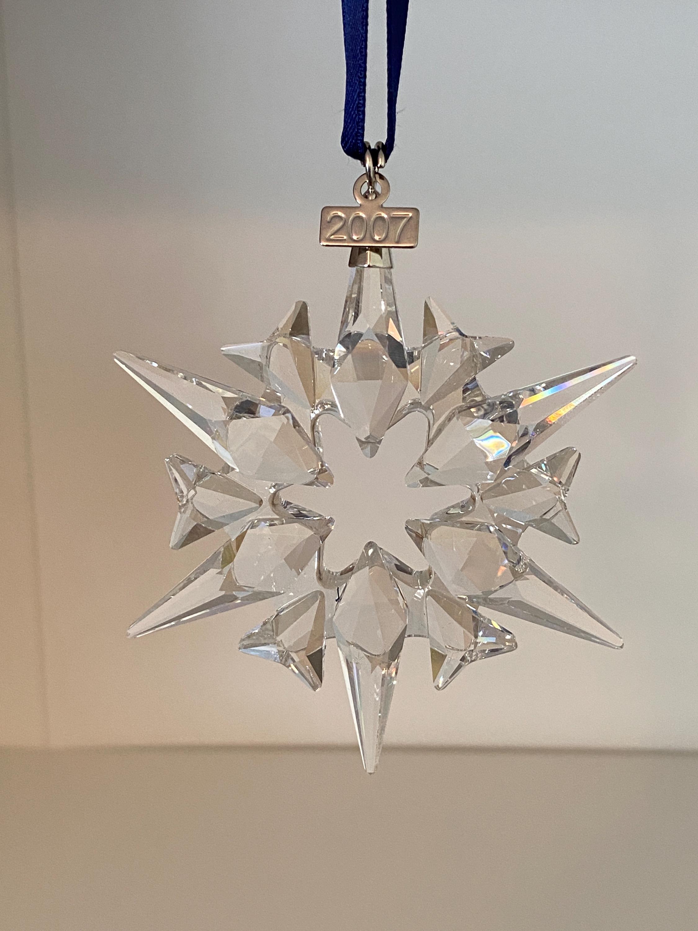 Swarovski Crystal Annual Christmas Ornaments - Etsy