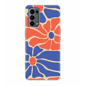 Cadorabo Custodia compatibile con Oppo FIND X2 in BLU FIORE