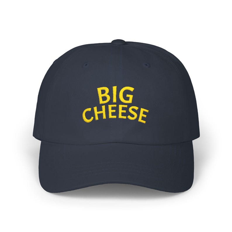 Big Cheese Embroidered Dad Cap