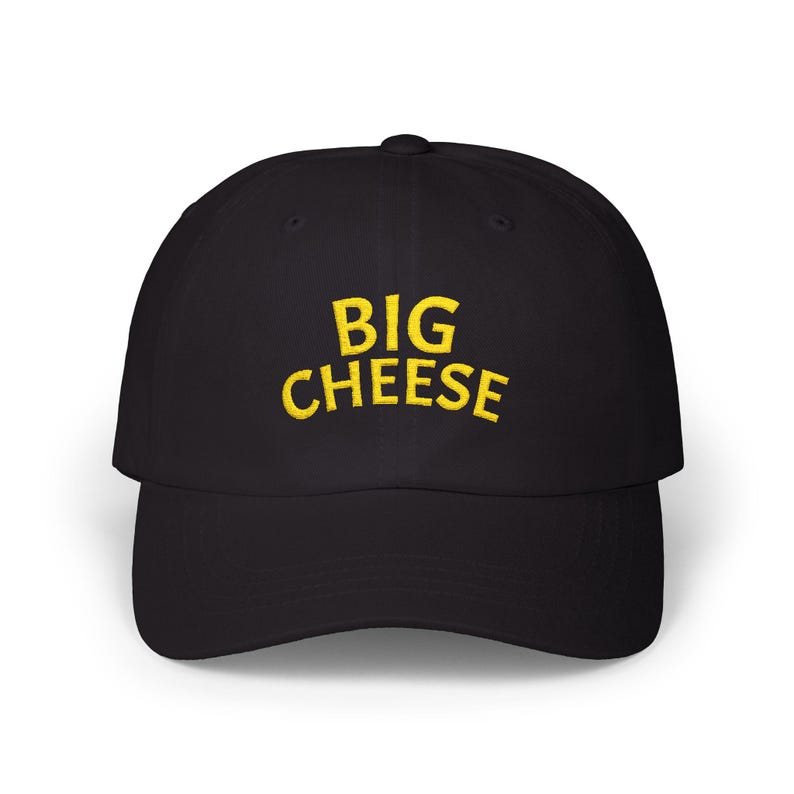 Big Cheese Embroidered Dad Cap