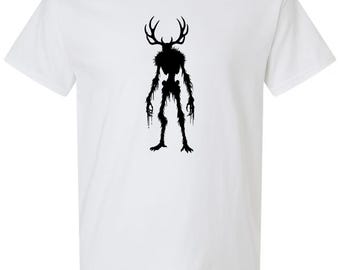 Wendigo Cryptid Shirt - Vintage Northwoods Folklore T-Shirt - Algonquin Legend Tee