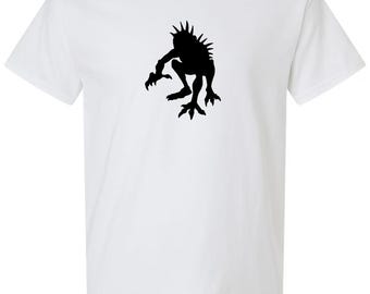 Chupacabra Tshirt - Puerto Rico Cryptid Goat Sucker Shirt - Vintage Style Cryptozoology Graphic Tee