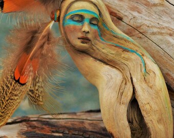 Art Card Spirit Mother – Inspirational Fine Art Greeting Cards | Spiritual Nature Artwork