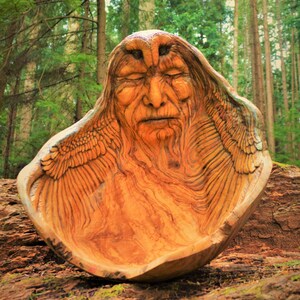 Carte d'art, Owl Vision Bowl, par Debra Bernier, Shaping Spirit