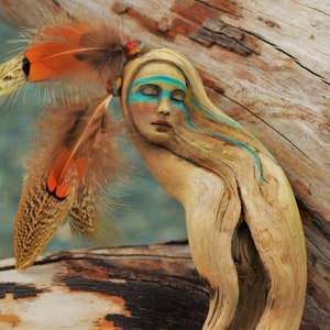 Carte d'art, Spirit Mother, par Debra Bernier, Shaping Spirit