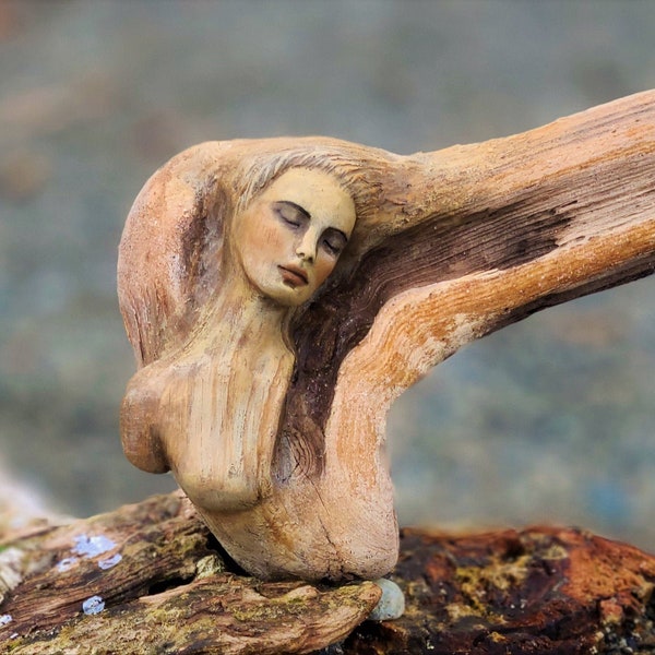 No Such Thing As Separation, Driftwood Woman, By Debra Bernier, Shaping Spirit