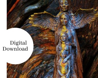 Digital Image - Totem of Women