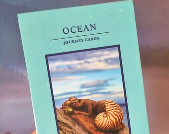 Ocean, Journey Deck, Art Collection with Guidance Questions by Debra Bernier, ShapingSpirit