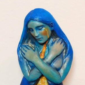 Inner Light, Healing Art Statue, Sculpture by Debra Bernier, Shaping Spirit image 7