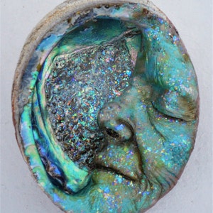 Art Card 5 Pack, Abalone Moon, by Debra Bernier, Shaping Spirit image 3