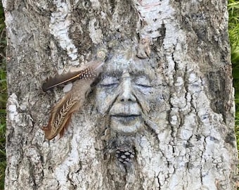 Wisdom of the Trees | Tree Bark Spiritual Sculpture