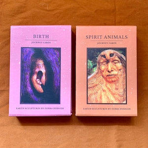 N'importe quel jeu de cartes Voyage, collection de cartes Spirit avec questions d'orientation par Debra Bernier, ShapingSpirit