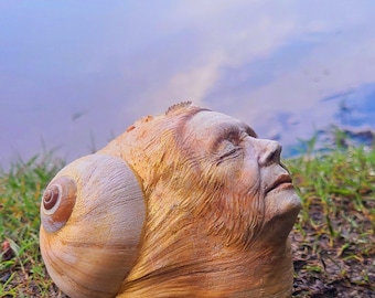 Reserved for Blanquis, Ocean Memories, Shell Sculpture, Coastal Spiritual Art