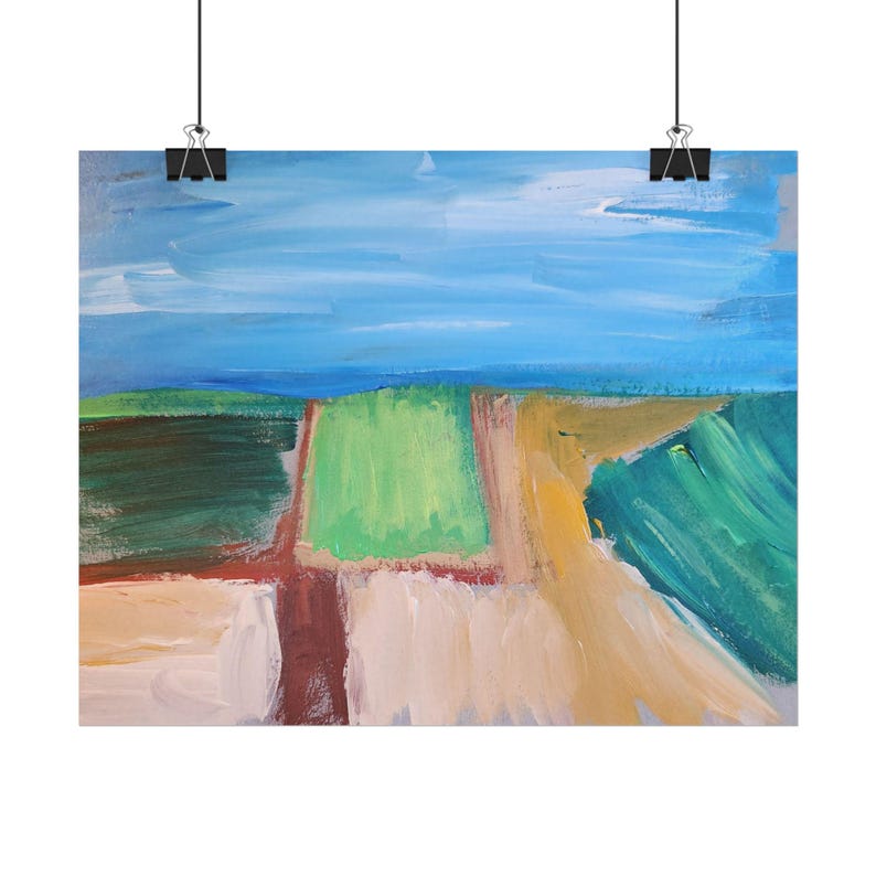 Patchwork Fields Poster image 2