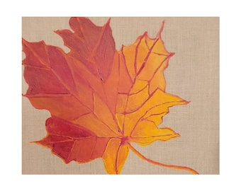 Autumn Maple Poster