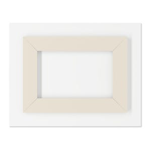 Campos de retazos. Acrílico sobre vinilo blanco. Lámina enmarcada. imagen 2