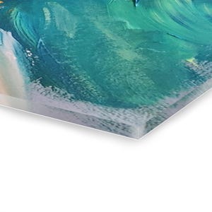 Campos de retazos. Acrílico sobre vinilo blanco. Lámina enmarcada. imagen 13