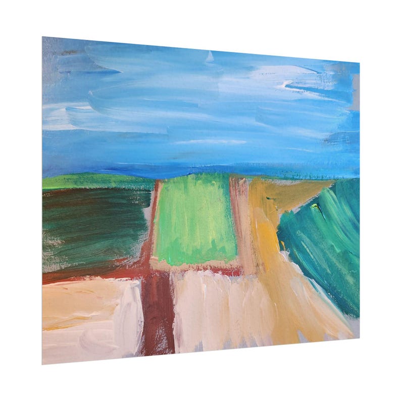Patchwork Fields Poster image 3