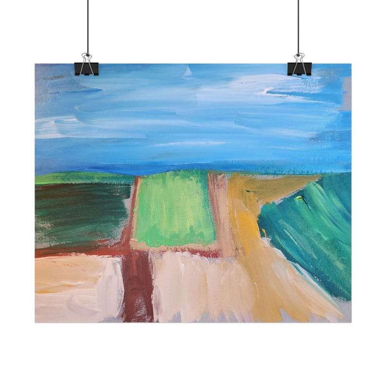 Patchwork Fields Poster image 12