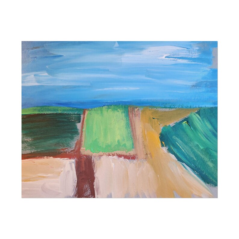 Patchwork Fields Poster image 1